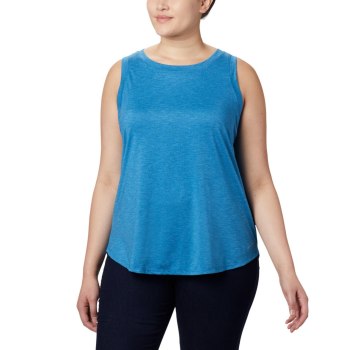Columbia Ženske Majice Bez Rukava - Place To Place Plus Size Plave | URAN-19278